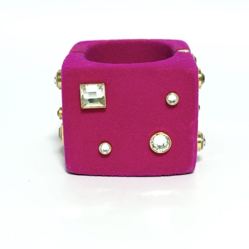 Gucci Metal Rhinestone Bangle (Pre-Owned) - Barde - Image 3