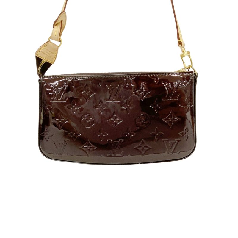 Louis Vuitton Pochette Accessoires  Patent Leather Clutch Bag - Barde - Image 2