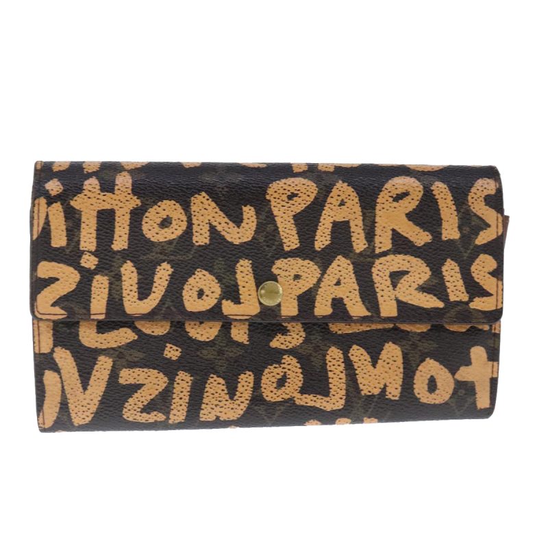 Louis Vuitton Portefeuille Sarah  Canvas Wallet - Barde