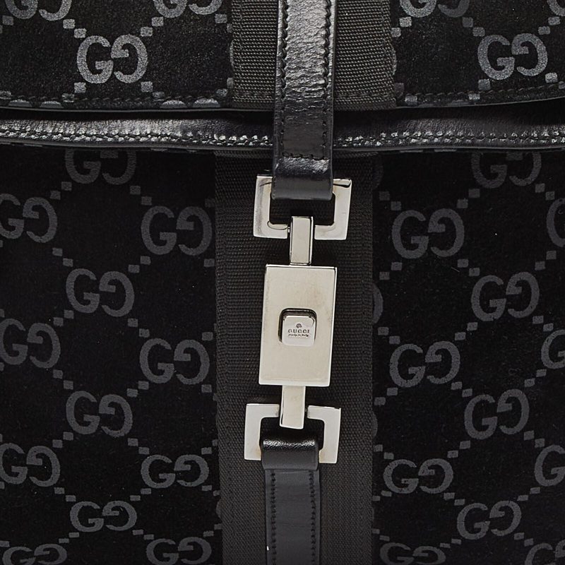 Gucci  Suede And Leather Jackie O Bag - Barde - Image 4