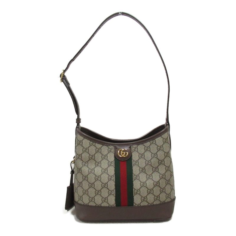 Gucci   Coated Canvas Shoulder Bag (Pre-Owned) - Barde - Image 2