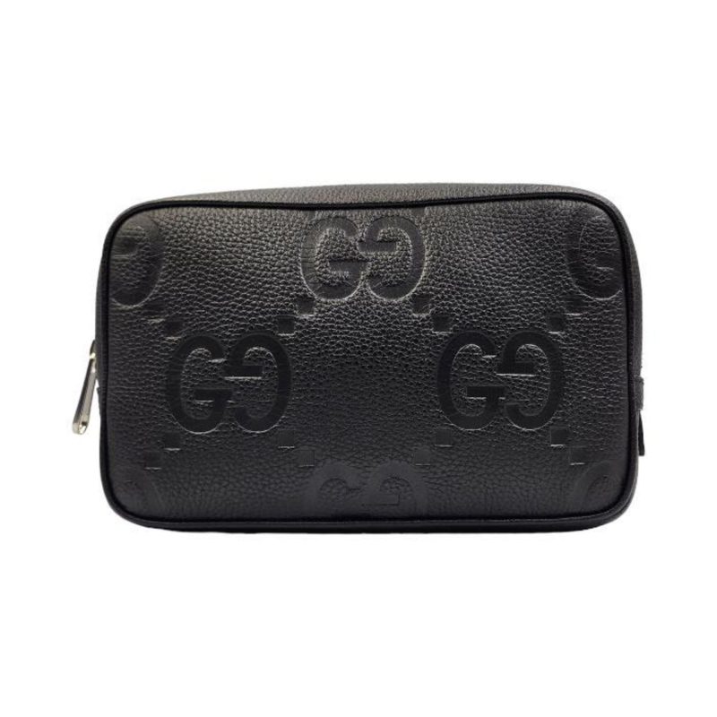 Gucci Gg Jumbo  Leather Clutch Bag () - Barde