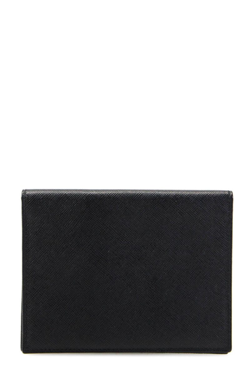 Gucci Womens Black Leather Bifold Card Holder Wallet - Barde