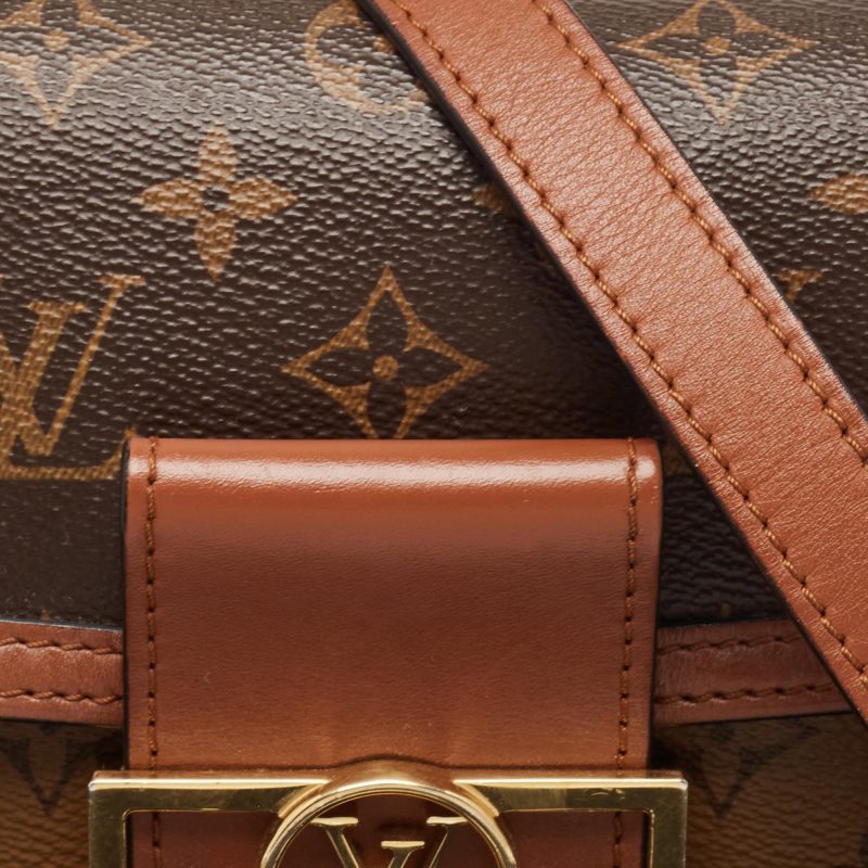 Louis Vuitton Reverse Monogram Canvas Mini Dauphine Bag - Barde - Image 3