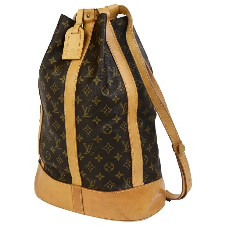 Louis Vuitton Randonnée  Canvas Shoulder Bag - Barde
