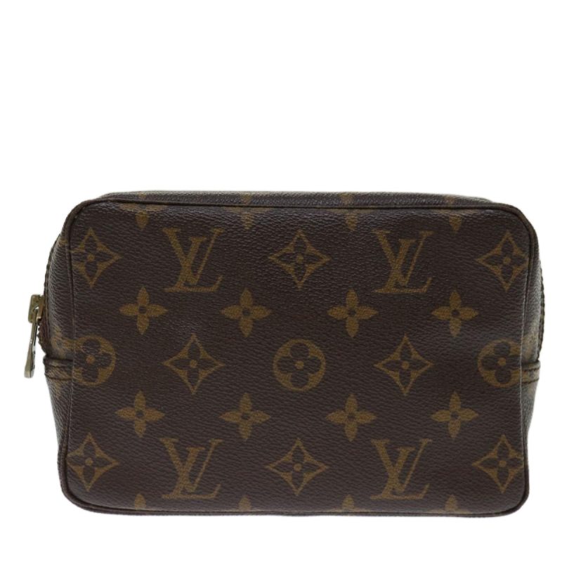 Louis Vuitton Trousse De Toilette 18  Canvas Clutch Bag - Barde
