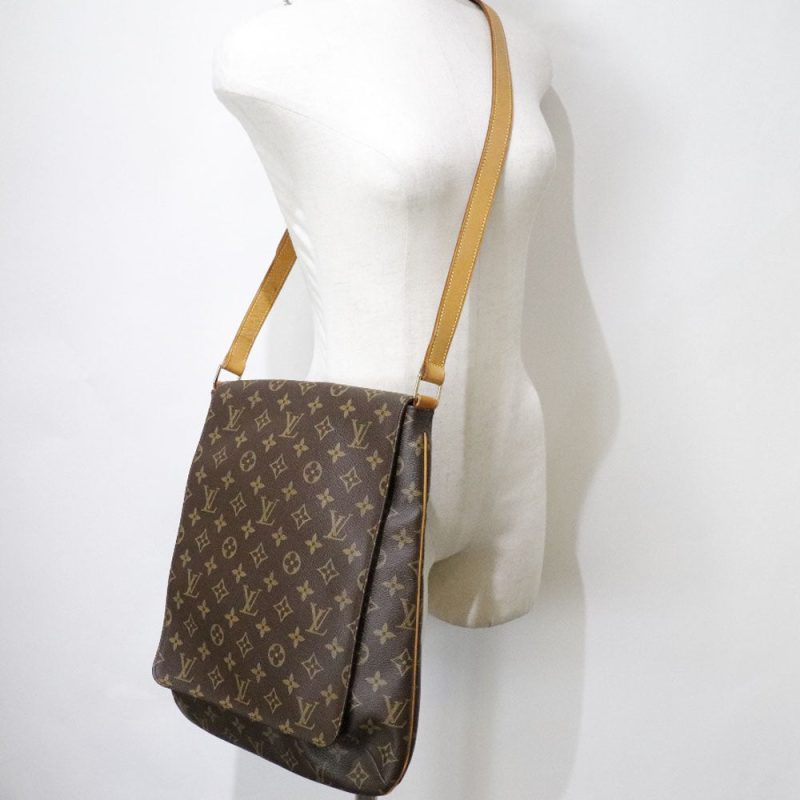 Louis Vuitton Musette Monogram Canvas Shoulder Bag - Barde - Image 10
