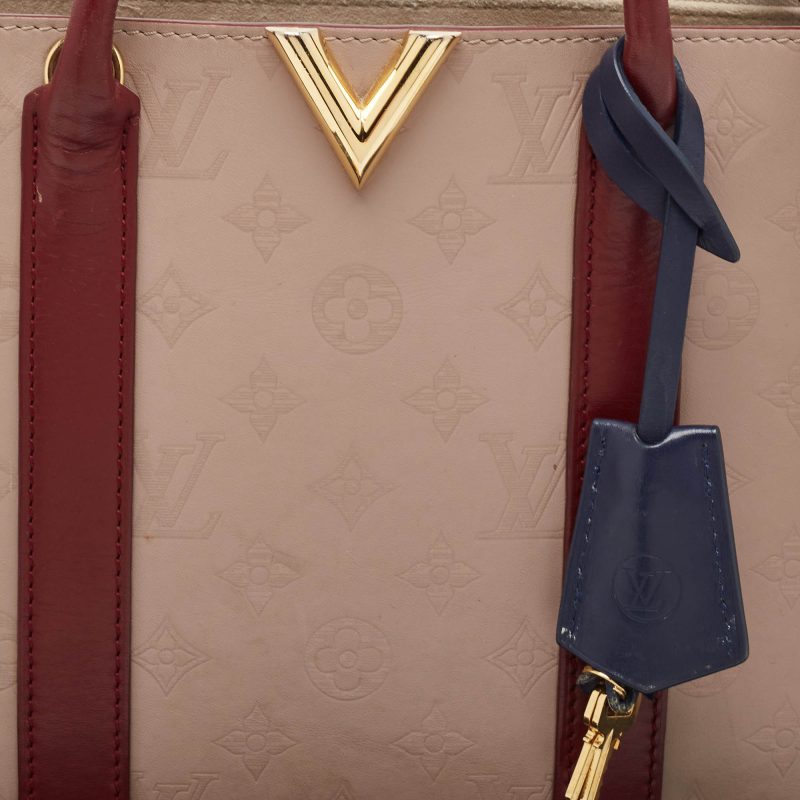 Louis Vuitton Red/plume Monogram Leather Very Mm Bag - Barde - Image 4