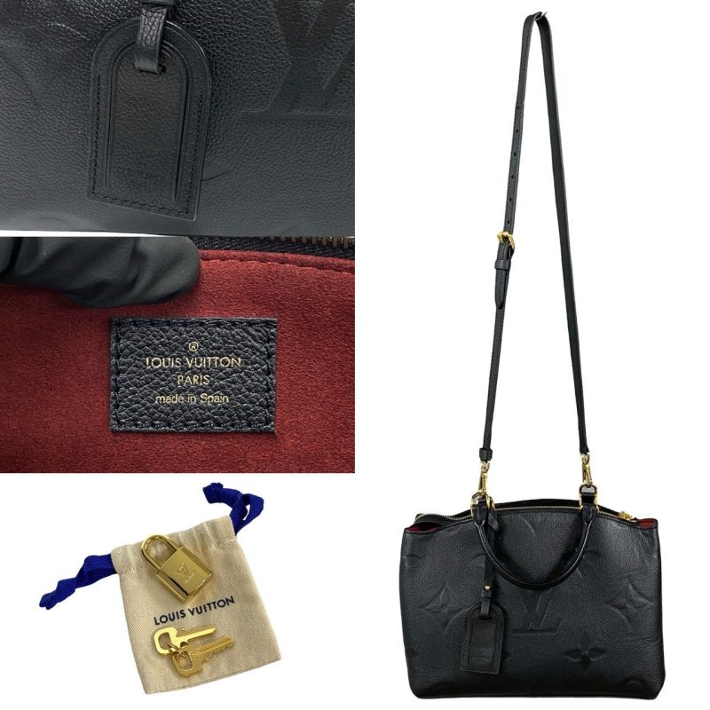 Louis Vuitton Monogram Leather 2way Bag - Barde - Image 4