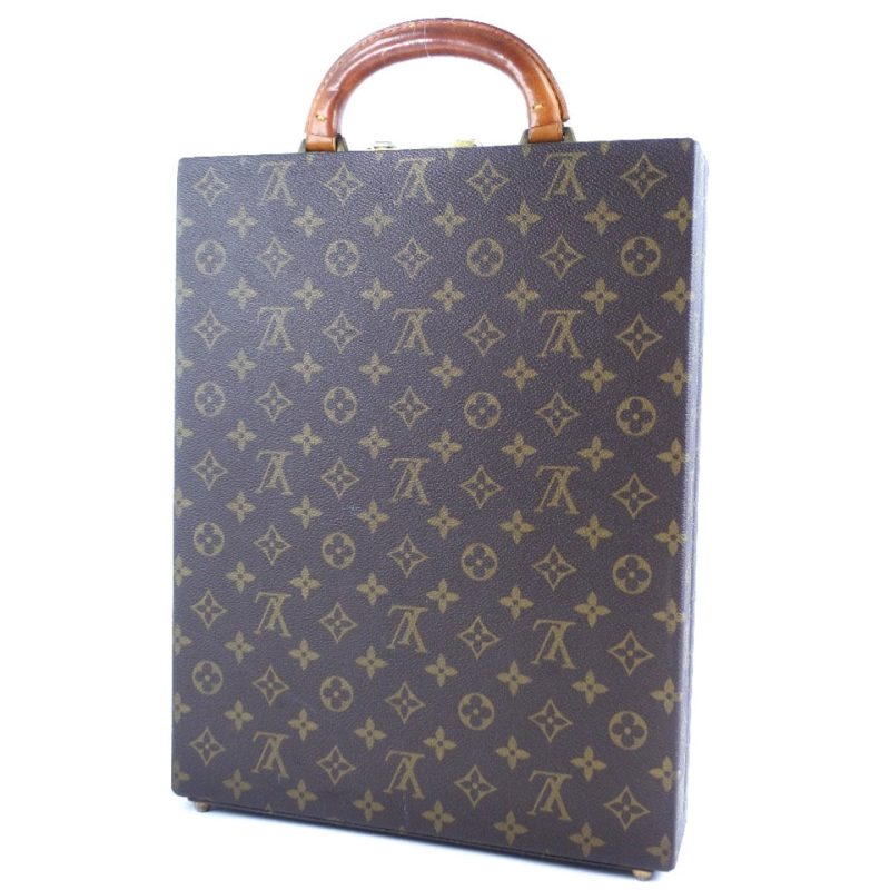 Louis Vuitton Monogram Canvas Attache Case - Barde - Image 2