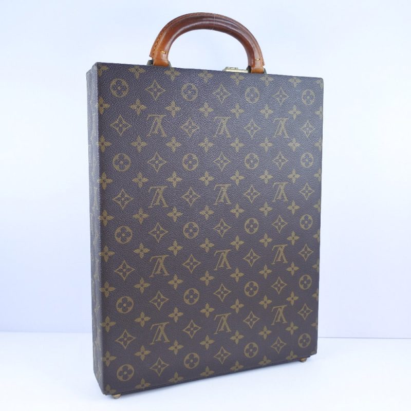 Louis Vuitton Monogram Canvas Attache Case - Barde - Image 3