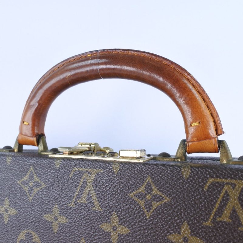 Louis Vuitton Monogram Canvas Attache Case - Barde - Image 4