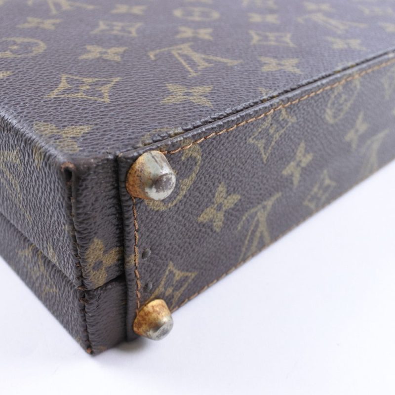 Louis Vuitton Monogram Canvas Attache Case - Barde - Image 5