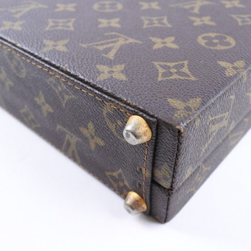 Louis Vuitton Monogram Canvas Attache Case - Barde - Image 6