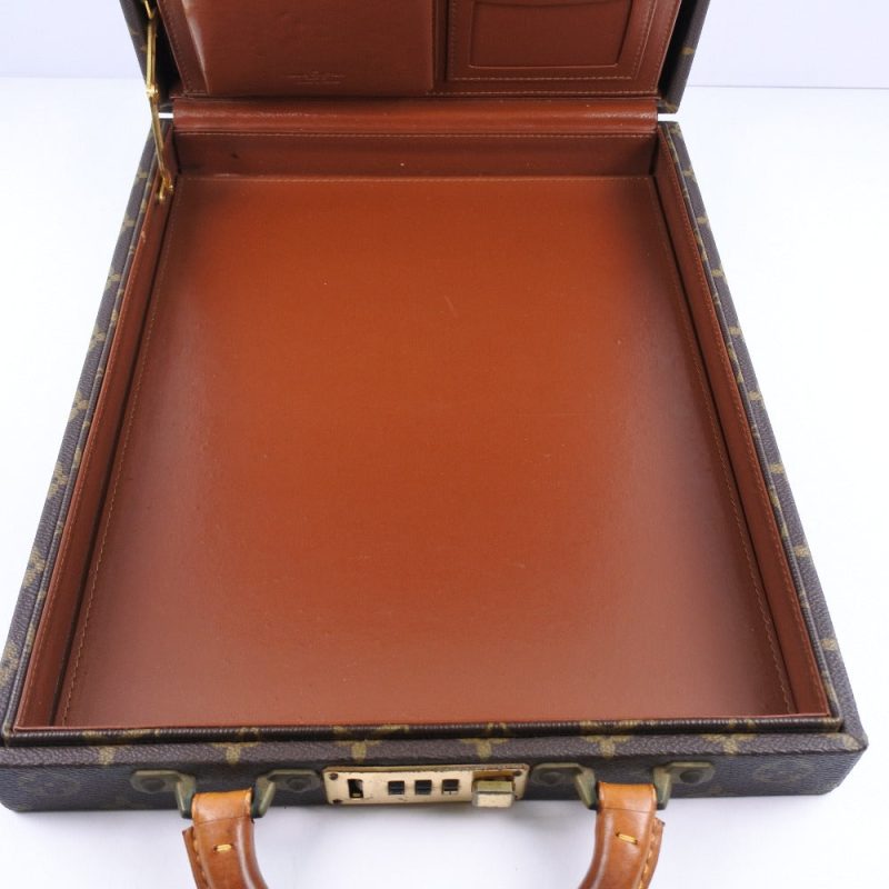 Louis Vuitton Monogram Canvas Attache Case - Barde - Image 8