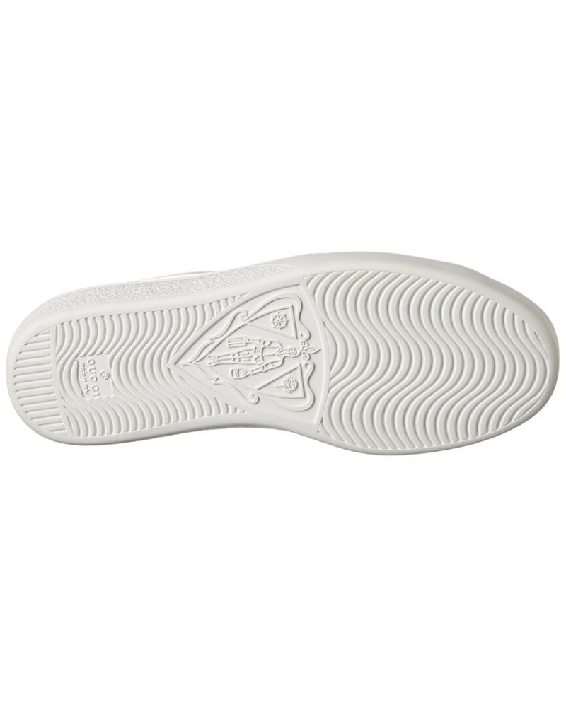 Gucci Ace Anchor Leather Sneaker - Barde - Image 4