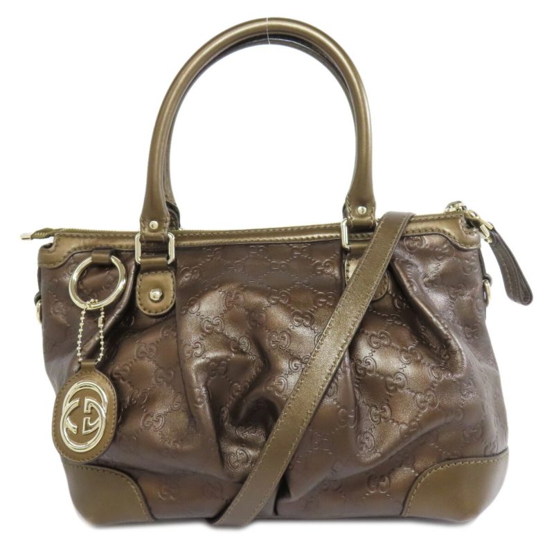 Gucci  Leather Tote Bag (Pre-Owned) - Barde