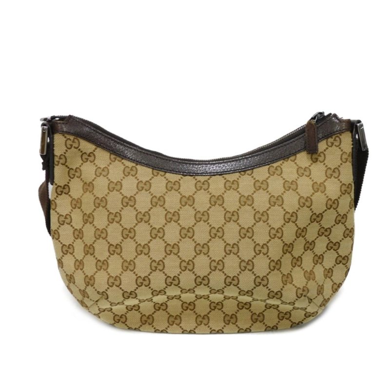 Gucci Gg Canvas  Gg Canvas Leather Messenger Bag Shoulder Bag (Pre-Owned) - Barde - Image 4