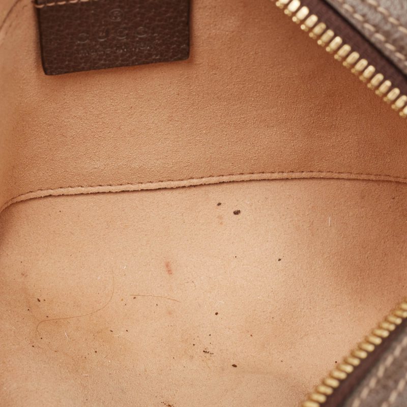 Gucci /beige Gg Supreme Canvas And Leather Ophidia Belt Bag - Barde - Image 6