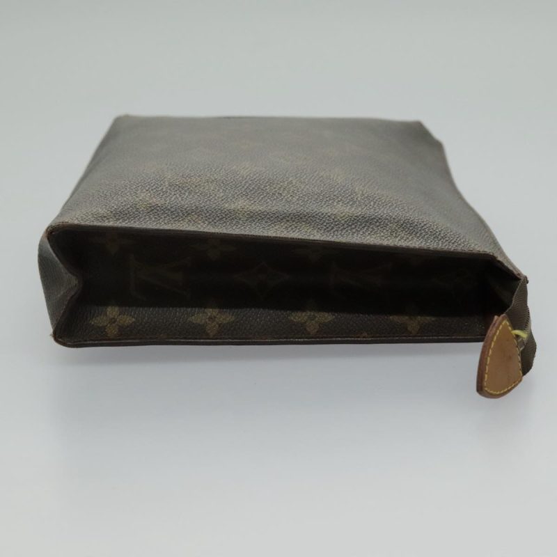 Louis Vuitton Poche Toilette  Canvas Clutch Bag - Barde - Image 4