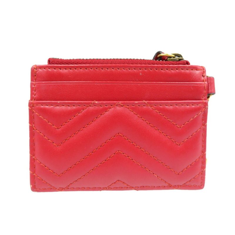 Gucci  Leather Coin Purse/Coin Case (Pre-Owned) - Barde - Image 3
