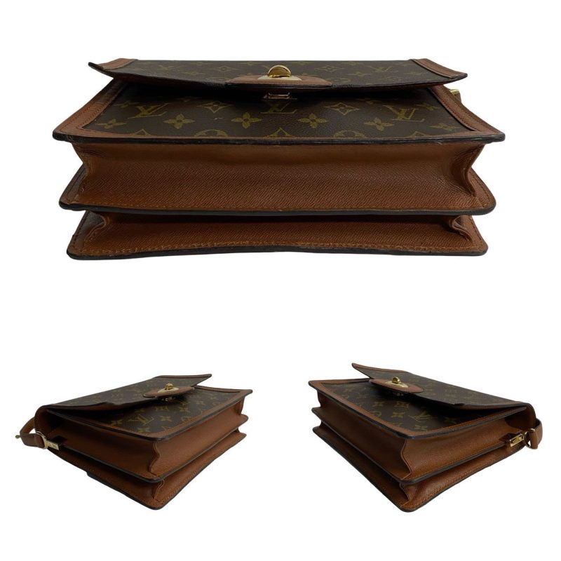 Louis Vuitton Raspail Monogram Leather Shoulder Bag - Barde - Image 7