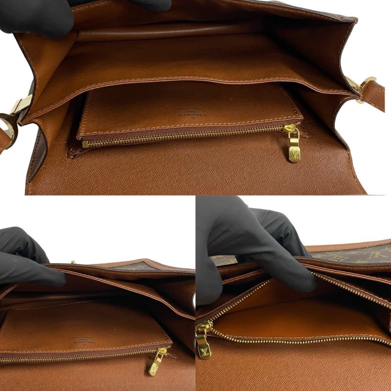 Louis Vuitton Raspail Monogram Leather Shoulder Bag - Barde - Image 9