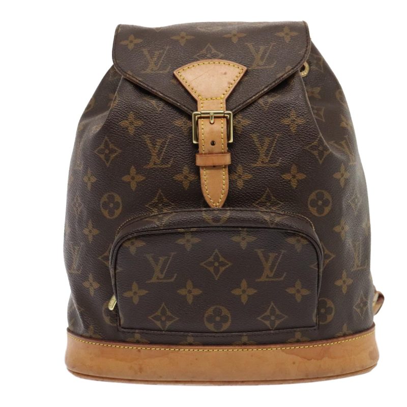 Louis Vuitton Montsouris  Canvas Backpack Bag - Barde