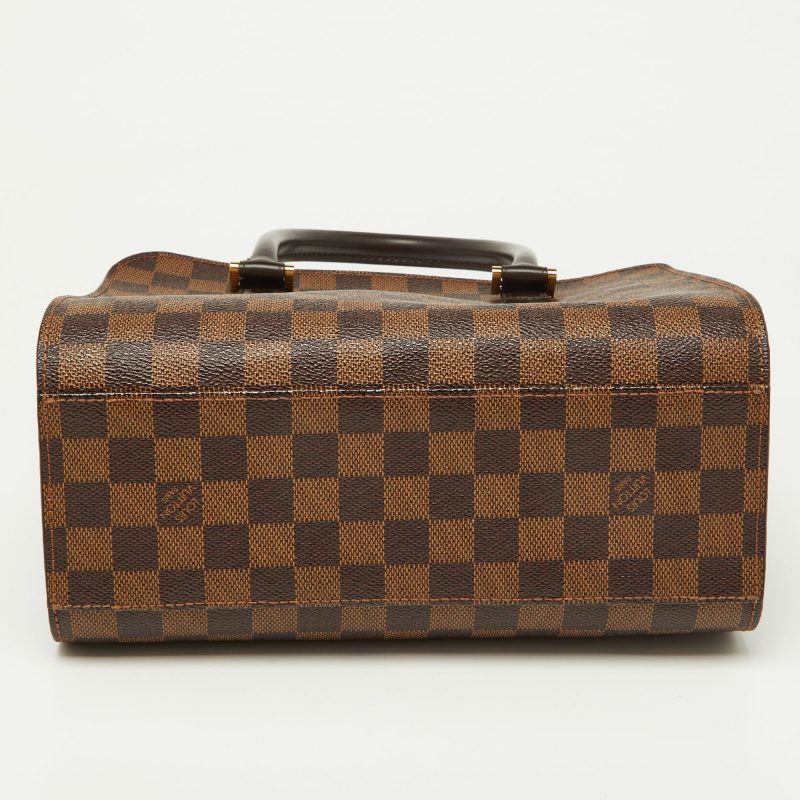 Louis Vuitton Damier Ebene Canvas And Leather Triana Bag - Barde - Image 5