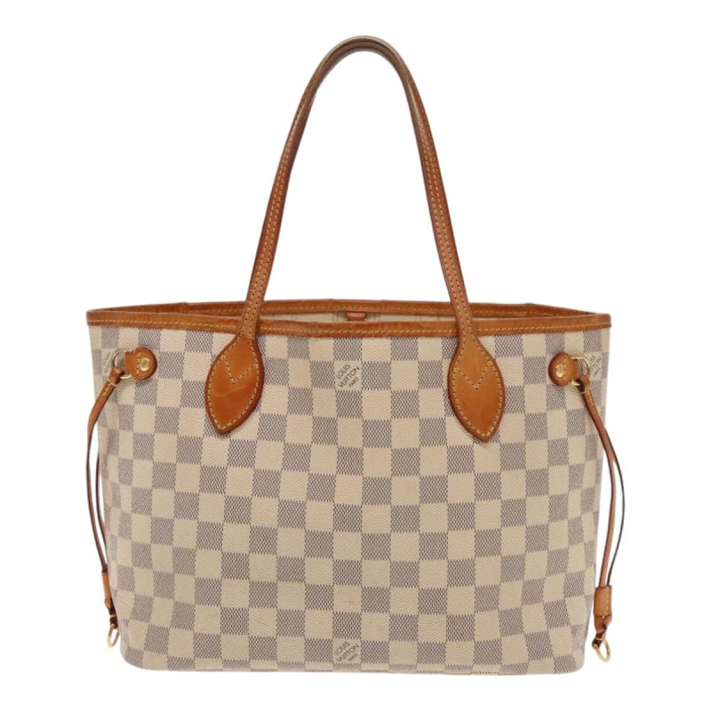 Louis Vuitton Neverfull Pm  Canvas Tote Bag - Barde