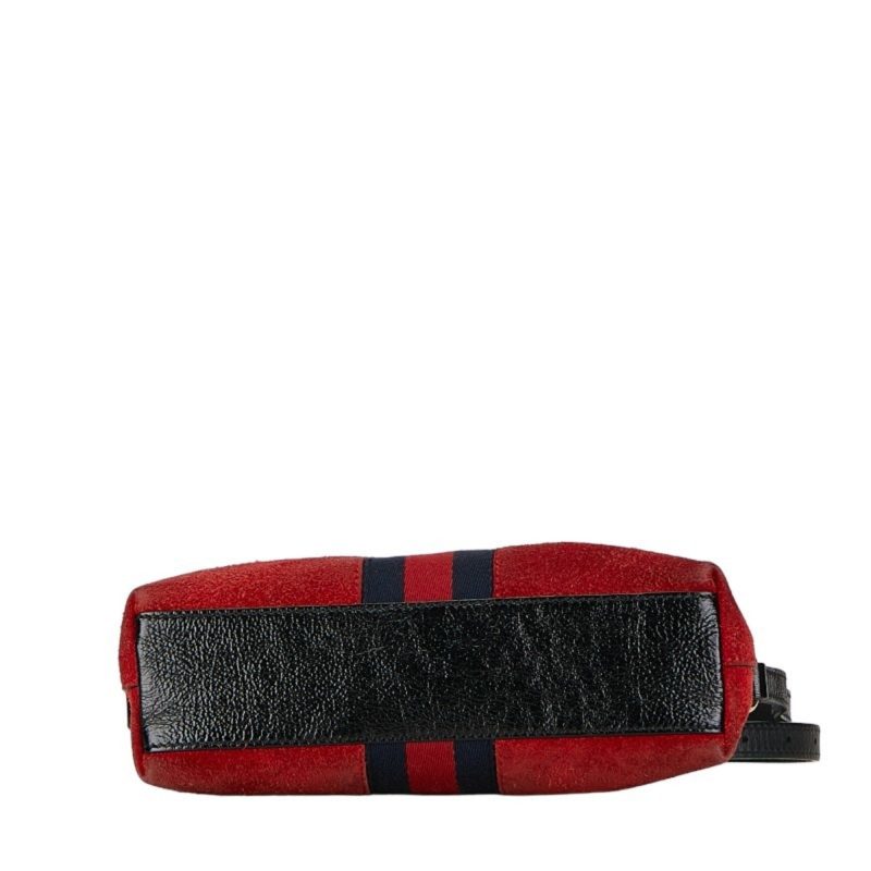 Gucci Dome  Suede Shoulder Bag () - Barde - Image 3