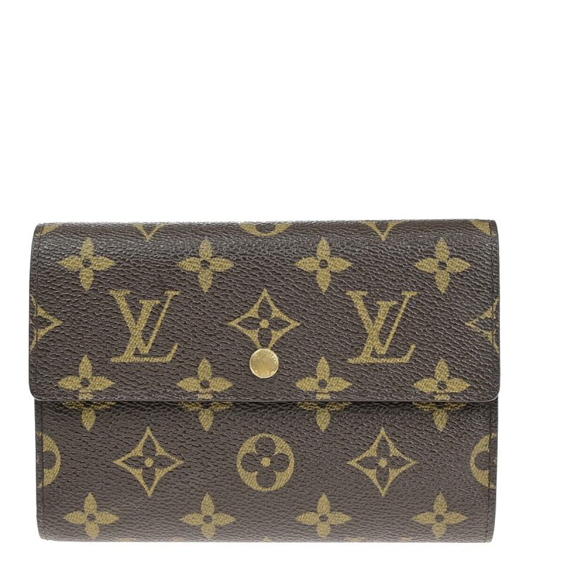 Louis Vuitton Porte Tresor Etui Papier  Canvas Wallet - Barde