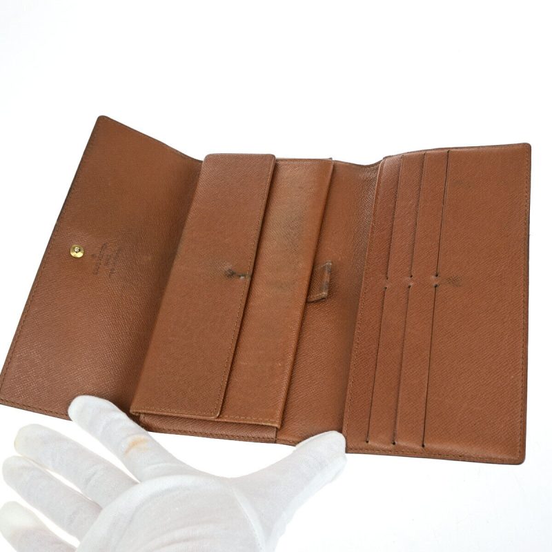 Louis Vuitton Porte Tresor International  Canvas Wallet - Barde - Image 5