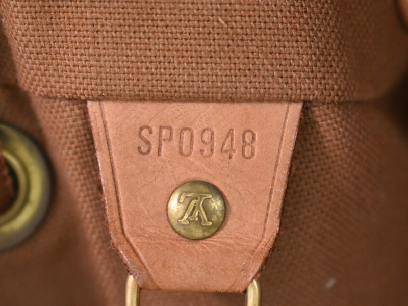 Louis Vuitton Montsouris Mm  Canvas Backpack Bag - Barde - Image 6