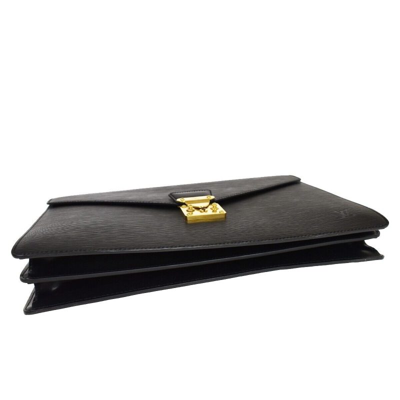 Louis Vuitton Serviette Conseiller  Leather Backpack Bag - Barde - Image 3