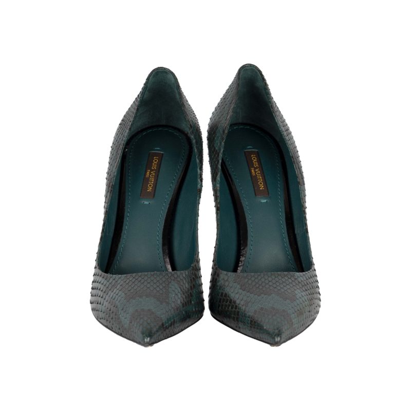 Louis Vuitton Snakeskin Eyeline Pumps - Barde - Image 2
