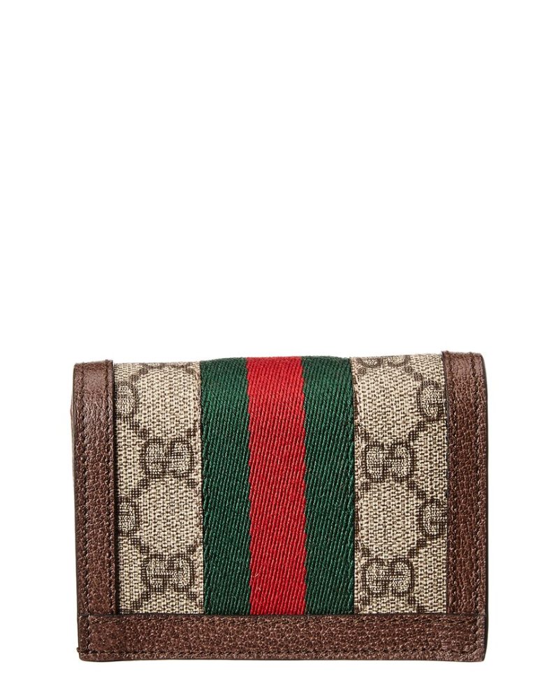 Gucci Ophidia GG Supreme Canvas & Leather Card Case - Barde - Image 2