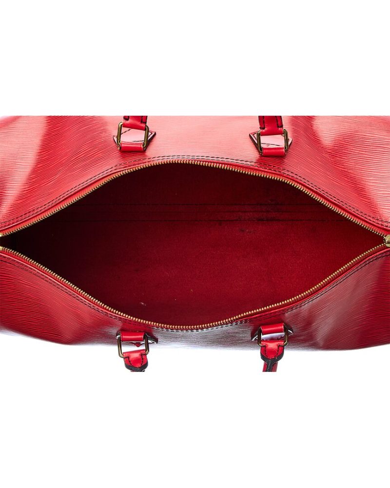 Louis Vuitton Red Epi Leather Speedy 40 ( ) - Barde - Image 4