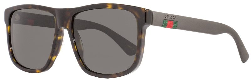 Gucci Men's  Sunglasses GG0010S 003 Havana/Brown 58mm - Barde