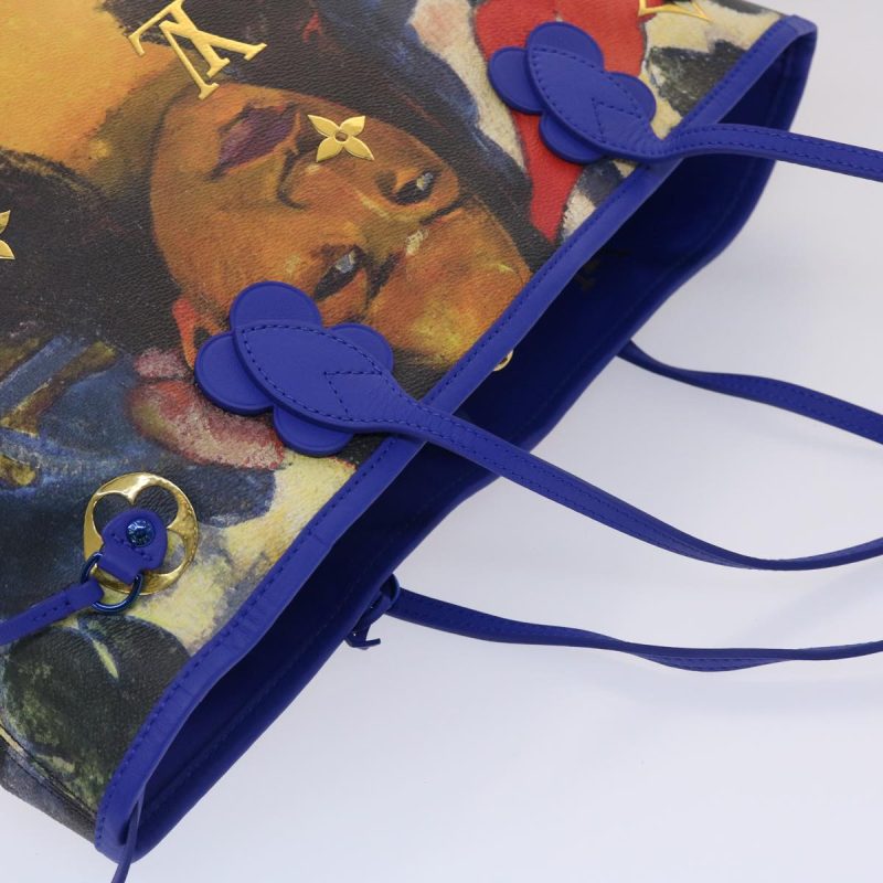 Louis Vuitton Neverfull  Leather Tote Bag - Barde - Image 4