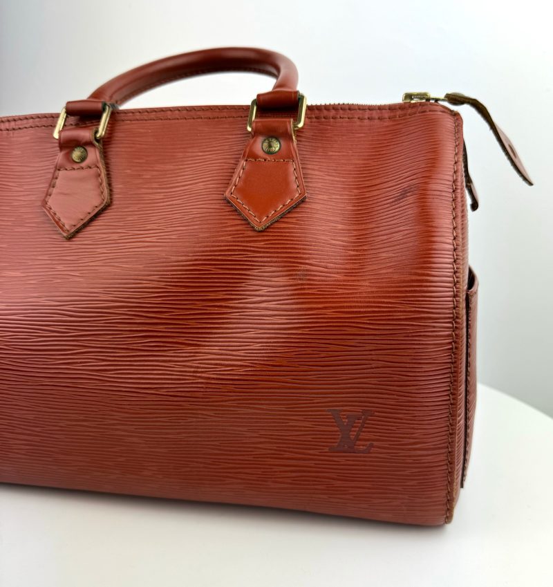Louis Vuitton Speedy 30 Epi Brown - Barde - Image 2