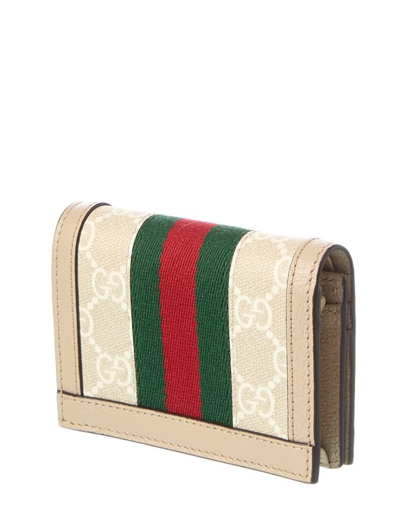 Gucci Ophidia GG Supreme Canvas & Leather Card Case - Barde - Image 2