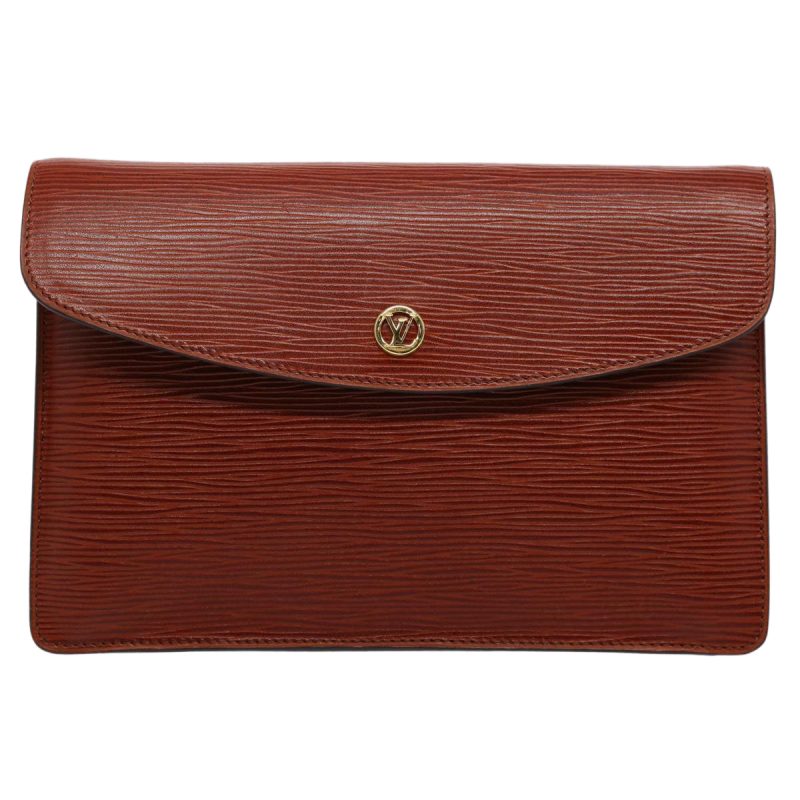 Louis Vuitton Montaigne  Leather Clutch Bag - Barde