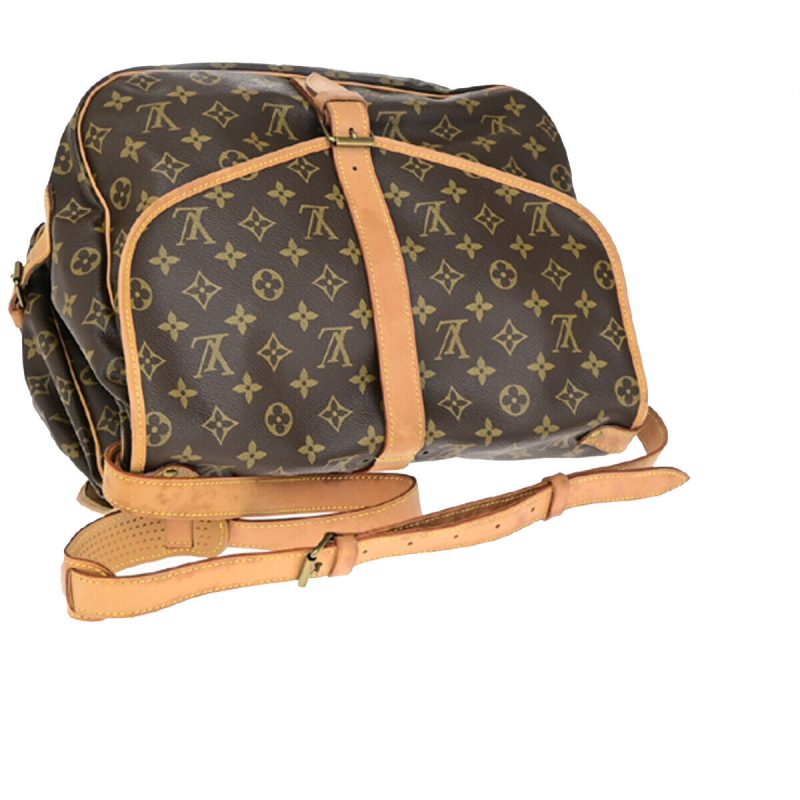Louis Vuitton Saumur 35  Canvas Shoulder Bag - Barde - Image 4