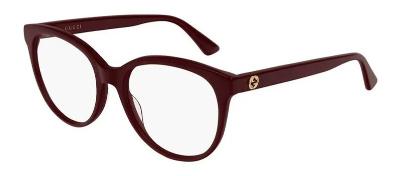 Gucci GG0329O W 007 Oval Eyeglasses - Barde