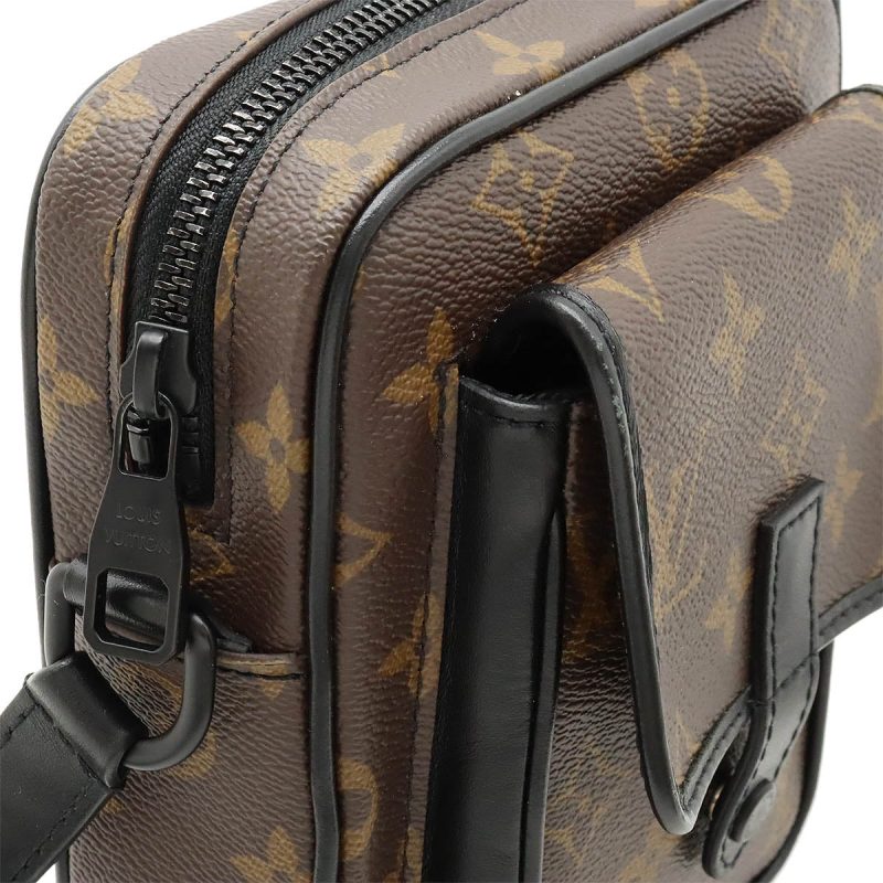 Louis Vuitton Monogram Macassar Christopher Wallet Bag - Barde - Image 4