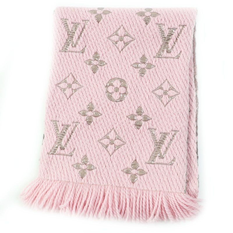 Louis Vuitton Monogram Scarf Rose Valerine - Barde