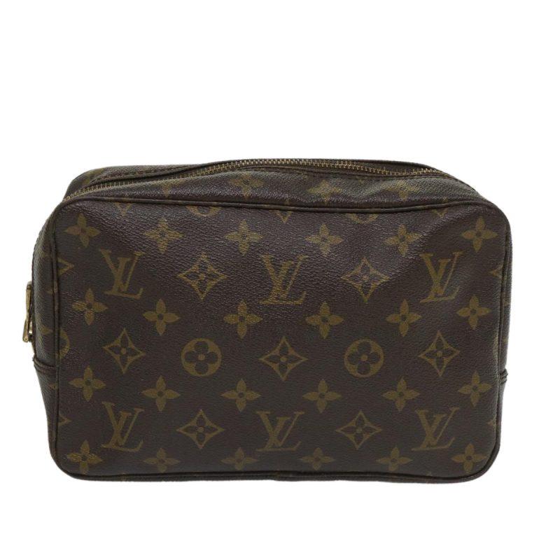 Louis Vuitton Trousse De Toilette  Canvas Clutch Bag - Barde