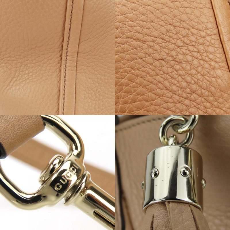 Gucci  Leather Handbag Shoulder Bag (Pre-Owned) - Barde - Image 3