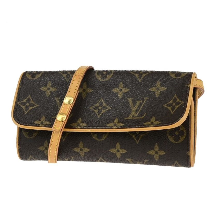 Louis Vuitton Pochette Twin   Plated Clutch Bag - Barde